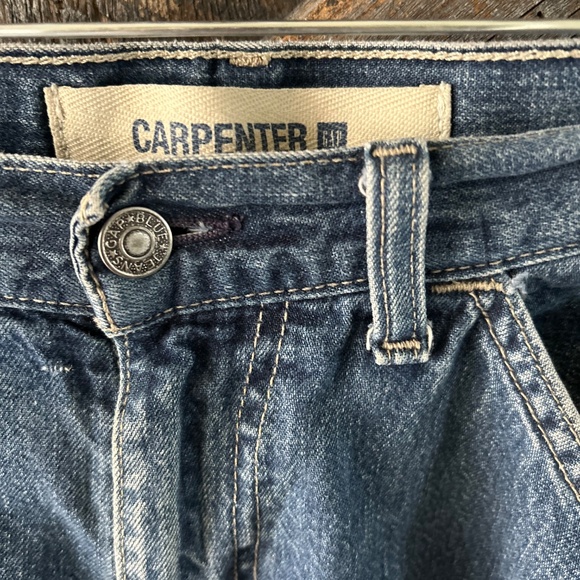 Men's Vintage GAP Carpenter Jorts or Jean Shorts with a Perfect Fade - Picture 3 of 3